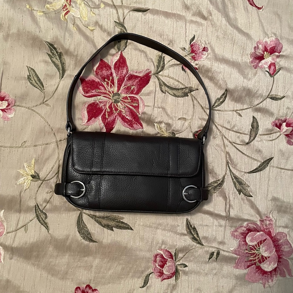 Ann Taylor Loft Brown Leather Purse